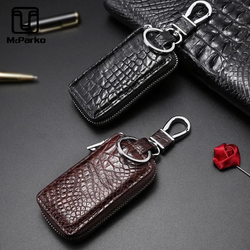McParko Genuine Leather Crocodile Car Key Holder Men Luxury Car Key organizer Case Black Brown Super Good Key Holder
McParko Genuine Leather Crocodile Car Key Holder Men Luxury Car Key organizer Case Black Brown Super Good Key Holder