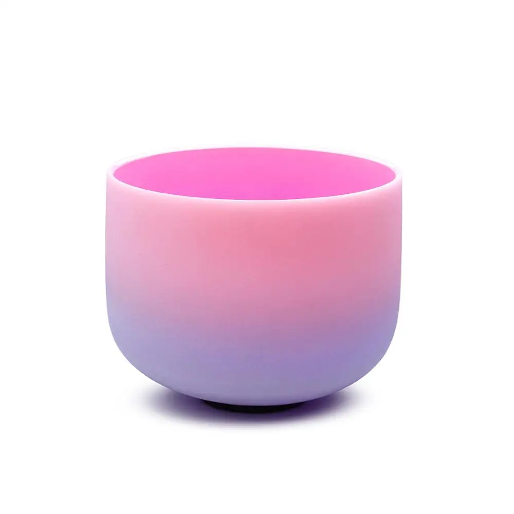 8 inch CDEFGAB Rainbow Color Chakra Quartz Frosted crystal singing bowl for sound healing
8 inch CDEFGAB Rainbow Color Chakra Quartz Frosted crystal singing bowl for sound healing
