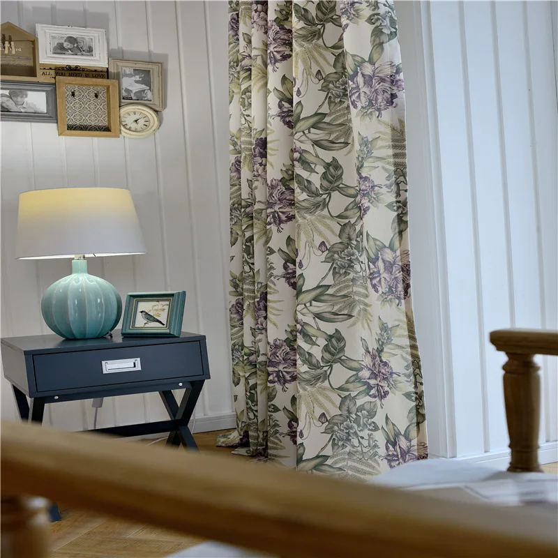 Floral Pastoral Print Simplicity Window Curtains Drapes Curtains For Living Room Kitchen Bedroom Home Decor Cortinas
Floral Pastoral Print Simplicity Window Curtains Drapes Curtains For Living Room Kitchen Bedroom Home Decor Cortinas