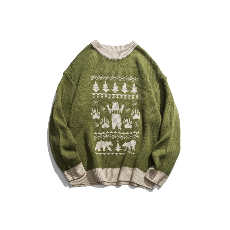 Funny Knitted Matching Christmas Sweaters for Couples Men and Women Bear Hug Matching Ugly Christmas Pullover Jumpers Plus Size
Funny Knitted Matching Christmas Sweaters for Couples Men and Women Bear Hug Matching Ugly Christmas Pullover Jumpers Plus Size