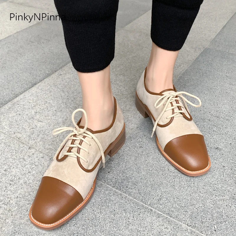 2020 summer super comfortable women casual shoes laced up vintage Derby sandy color flock plus size preppy style commuter flat
2020 summer super comfortable women casual shoes laced up vintage Derby sandy color flock plus size preppy style commuter flat