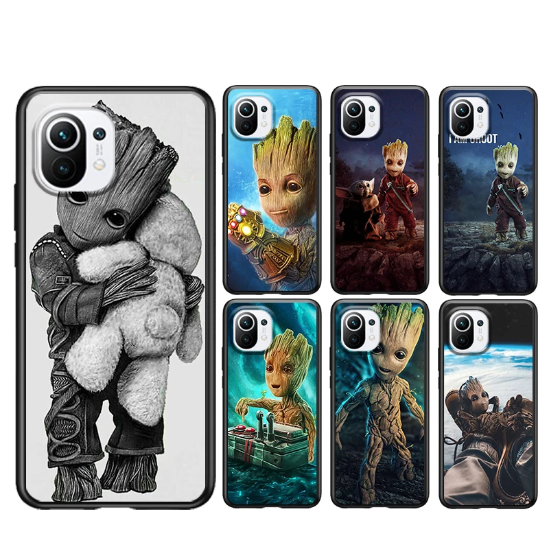 Groot Marvel Avengers Case For Xiaomi 12 11 11T 10T Note 10 Mi 9T Ultra Pro Lite 5G Soft TPU Black Phone Cover Shell Coque Capa
Groot Marvel Avengers Case For Xiaomi 12 11 11T 10T Note 10 Mi 9T Ultra Pro Lite 5G Soft TPU Black Phone Cover Shell Coque Capa