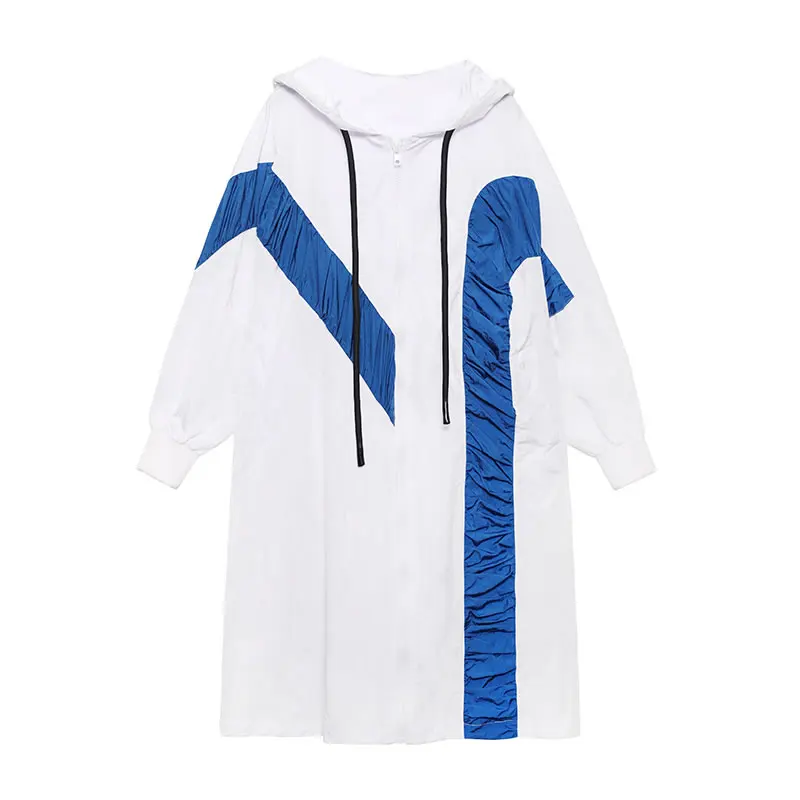 XITAO Tide Plus Size Hit Color Pleated Trench Women Clothes 2021 Summer New Fashion Loose Casual Pocket Long Coat Top ZY6022
XITAO Tide Plus Size Hit Color Pleated Trench Women Clothes 2021 Summer New Fashion Loose Casual Pocket Long Coat Top ZY6022