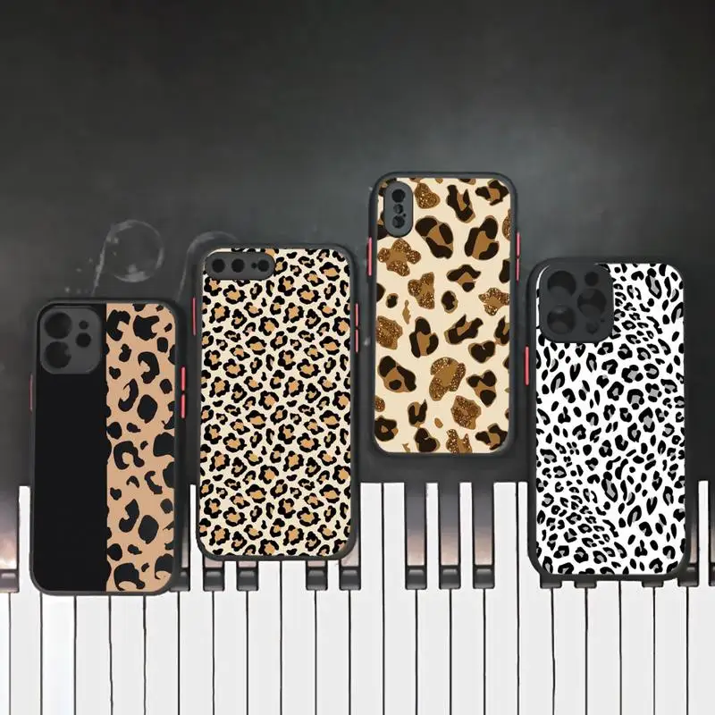 Leopard Print art pattern Phone Case matte transparent For iphone 7 8 11 12 plus mini x xs xr pro max cover
Leopard Print art pattern Phone Case matte transparent For iphone 7 8 11 12 plus mini x xs xr pro max cover
