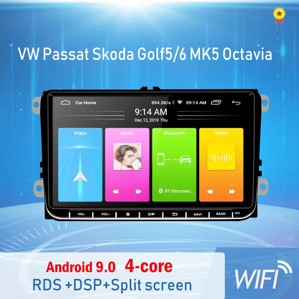 Android Car Multimedia Player GPS Navigation 2din Autoradio Stereo Carplay Radio For VW Passat Skoda Golf5/6 MK5 Octavia Jetta
Android Car Multimedia Player GPS Navigation 2din Autoradio Stereo Carplay Radio For VW Passat Skoda Golf5/6 MK5 Octavia Jetta