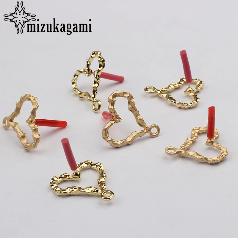 Zinc Alloy Golden Hollow Love Heart Base Earring Connector 22*19mm 6pcs/lot For DIY Drop Earrings Making Accessories
Zinc Alloy Golden Hollow Love Heart Base Earring Connector 22*19mm 6pcs/lot For DIY Drop Earrings Making Accessories