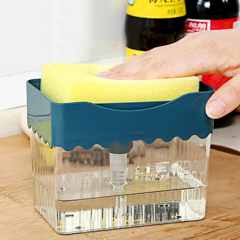 2 In 1 Soap Dispenser Double Kitchen Household Sponge Box Dispenser Dishwashing Rag Bar Storage Cleaning Tool
2 In 1 Soap Dispenser Double Kitchen Household Sponge Box Dispenser Dishwashing Rag Bar Storage Cleaning Tool