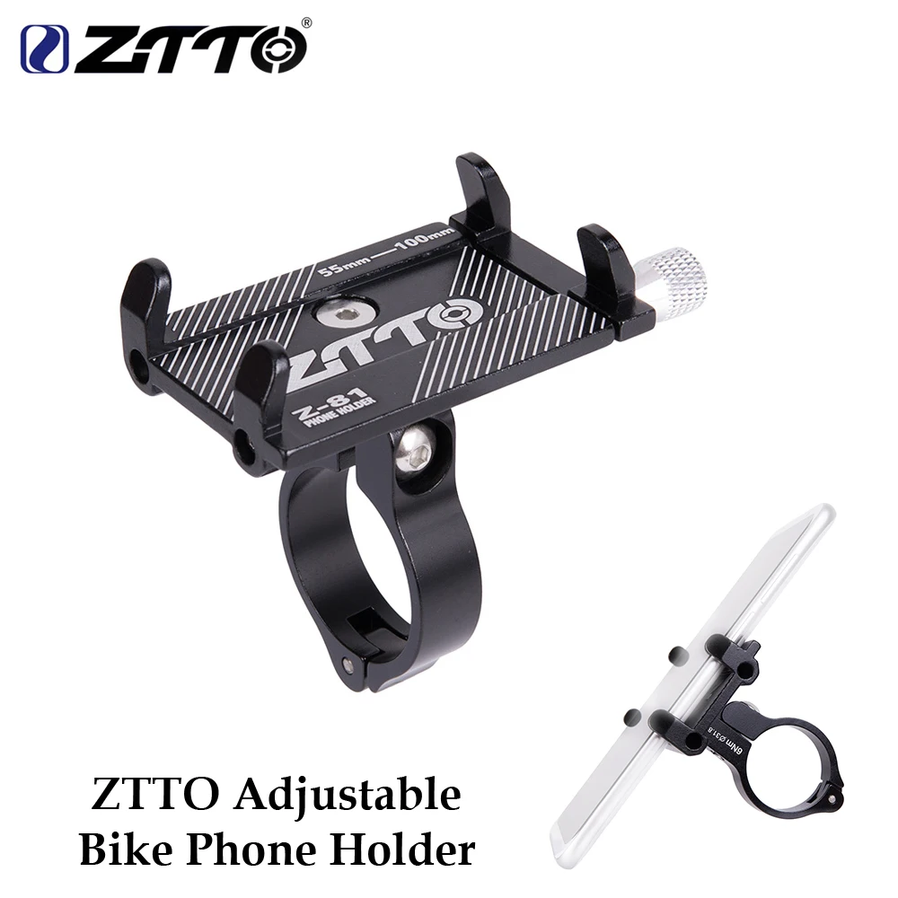 ZTTO Phone Holder Aluminum Alloy Universal Adjustable Bike Smartphone Holder Bicycle Handlebar Mount For Cycling Accessories
ZTTO Phone Holder Aluminum Alloy Universal Adjustable Bike Smartphone Holder Bicycle Handlebar Mount For Cycling Accessories