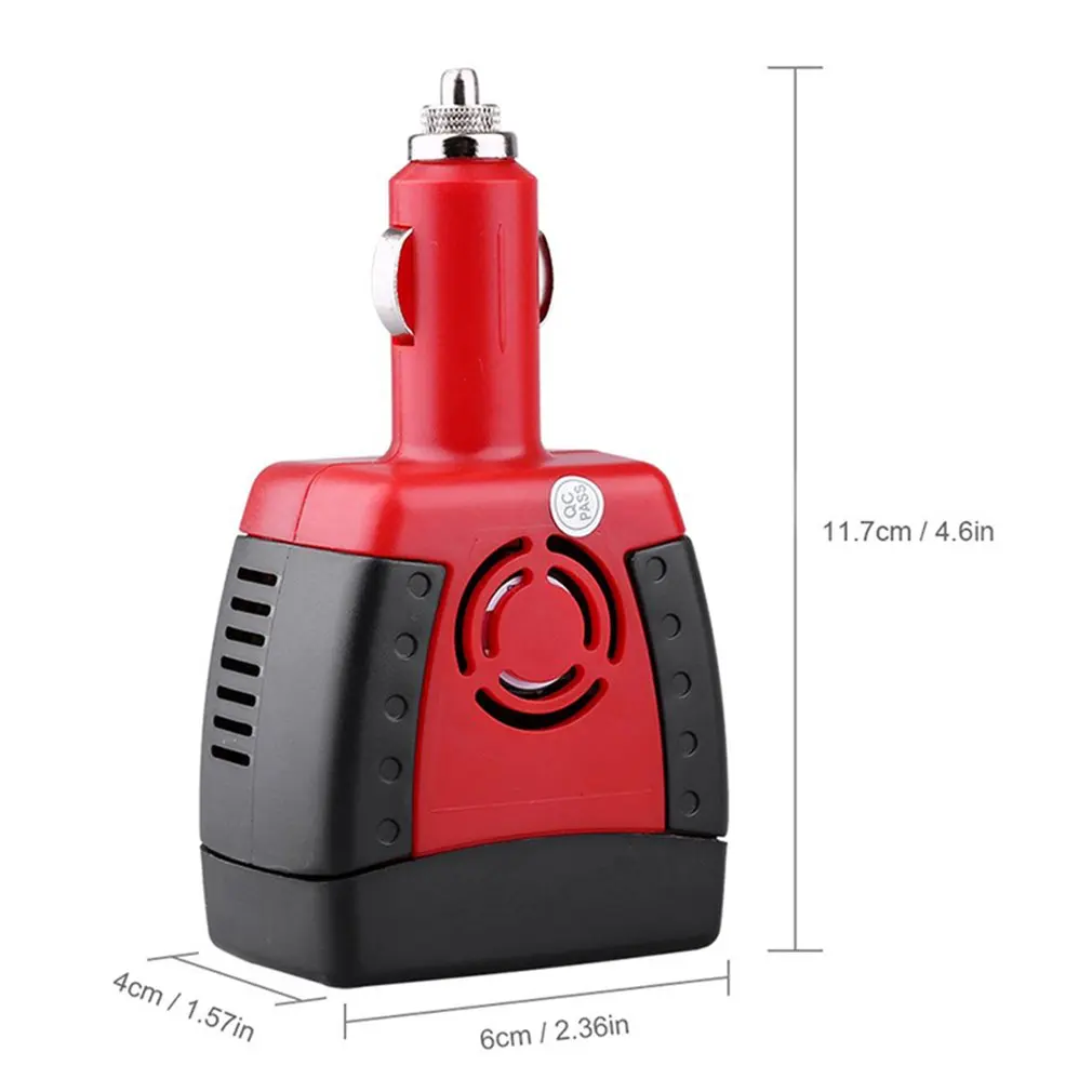 150W Car Inverter 12V To 220V 110V Power Converter Cigarette Lighter Power Supply Inverter Adapter For Electrical Equipments
150W Car Inverter 12V To 220V 110V Power Converter Cigarette Lighter Power Supply Inverter Adapter For Electrical Equipments
