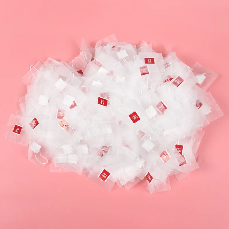 1000Pcs5.5 X 7Cm Pyramid Tea Bag Filter Nylon Tea Bag Single String Label Transparent Empty Tea Bag
1000Pcs5.5 X 7Cm Pyramid Tea Bag Filter Nylon Tea Bag Single String Label Transparent Empty Tea Bag