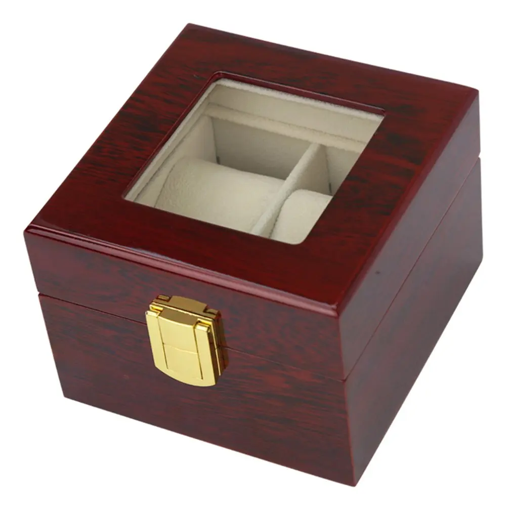 2/10 Grids Solid Red Wooden Watch Box Jewelry Display Holder Packaging Organizer Case Watches Bracelet Storage Box Caja Reloj 
2/10 Grids Solid Red Wooden Watch Box Jewelry Display Holder Packaging Organizer Case Watches Bracelet Storage Box Caja Reloj