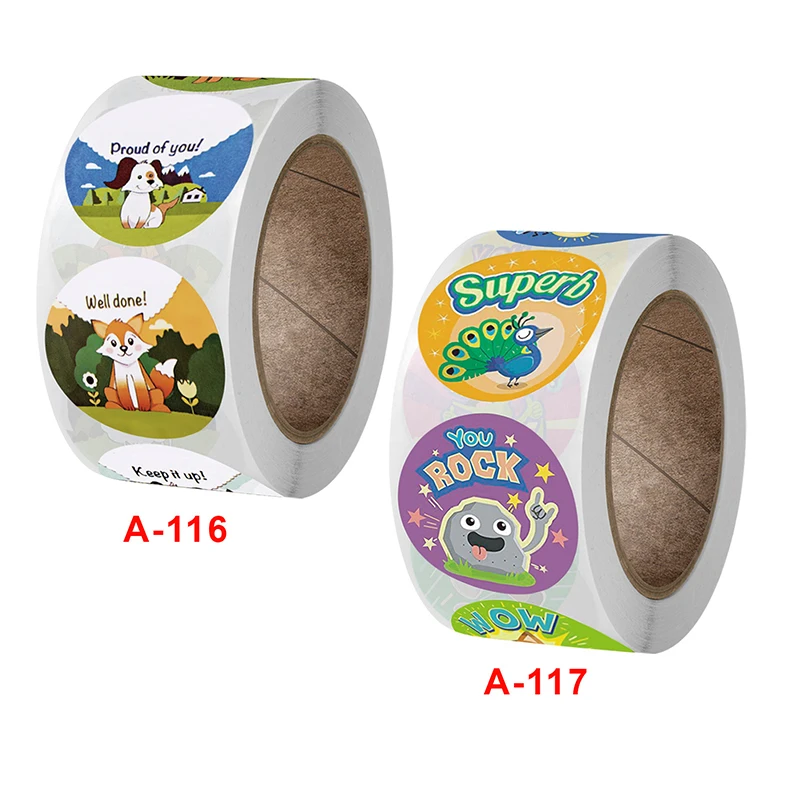 500pcs/Roll Cute Animal Toy Sticker For Kids Creative Learning Reward Stationery Sticker Fashion Office School Decor Stickers
500pcs/Roll Cute Animal Toy Sticker For Kids Creative Learning Reward Stationery Sticker Fashion Office School Decor Stickers