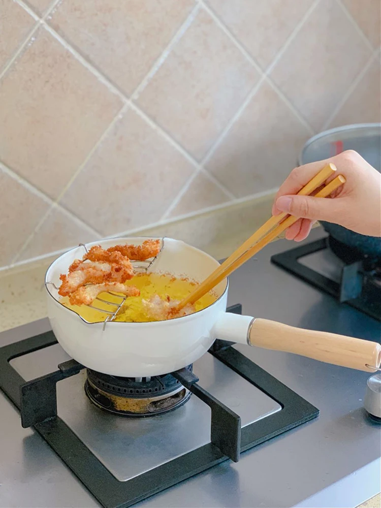 Japanese Enamel Milk Pot Enamel Cooking Pots Milk Pot Non Stick Milk Pan Induction Cooker Marmites Kitchen Accessories BI50MP
Japanese Enamel Milk Pot Enamel Cooking Pots Milk Pot Non Stick Milk Pan Induction Cooker Marmites Kitchen Accessories BI50MP