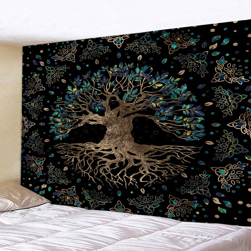 Mysterious Life Tree Home Decoration Tapestry Hippie Mandala Sun Moon Psychedelic Wall Tapestry Bohemian Ceiling Hanging Cloth
Mysterious Life Tree Home Decoration Tapestry Hippie Mandala Sun Moon Psychedelic Wall Tapestry Bohemian Ceiling Hanging Cloth