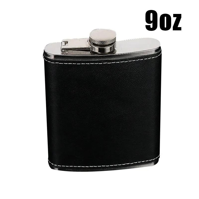 Portable Stainless Steel Hip Flask Flagon Whiskey Wine Pot Bottle Gift 5/6/7/8/9 Oz with Leather Holder DO
Portable Stainless Steel Hip Flask Flagon Whiskey Wine Pot Bottle Gift 5/6/7/8/9 Oz with Leather Holder DO