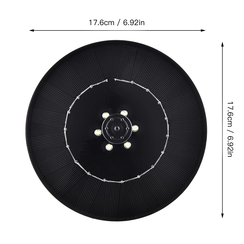 2W Ground Solar Fountain Pump Waterproof LED Solar Panel With Submersible Pump For Bird Bath Garden Fountain Garden Decoration
2W Ground Solar Fountain Pump Waterproof LED Solar Panel With Submersible Pump For Bird Bath Garden Fountain Garden Decoration