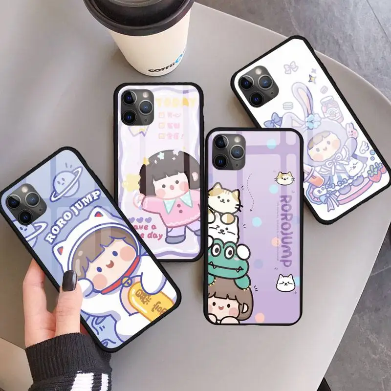 Cute anime girl snacks Phone Case Tempered glass For iphone 11 12 PRO MAX X XS XR 5C 6 6S 7 8 plus
Cute anime girl snacks Phone Case Tempered glass For iphone 11 12 PRO MAX X XS XR 5C 6 6S 7 8 plus