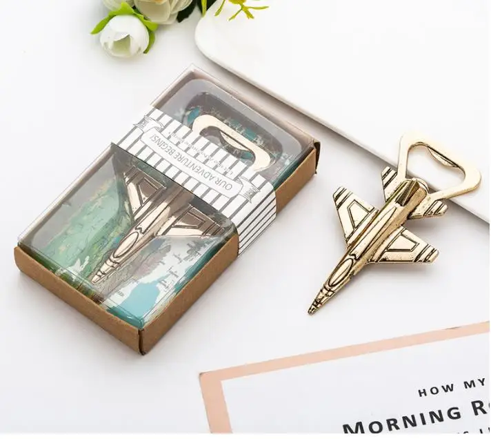 100pcs Aluminum Alloy Jet Airplane Antique Plane Shape beer Bottle Opener Wedding Birthday Gift Favor Gifts Openers SN3894
100pcs Aluminum Alloy Jet Airplane Antique Plane Shape beer Bottle Opener Wedding Birthday Gift Favor Gifts Openers SN3894