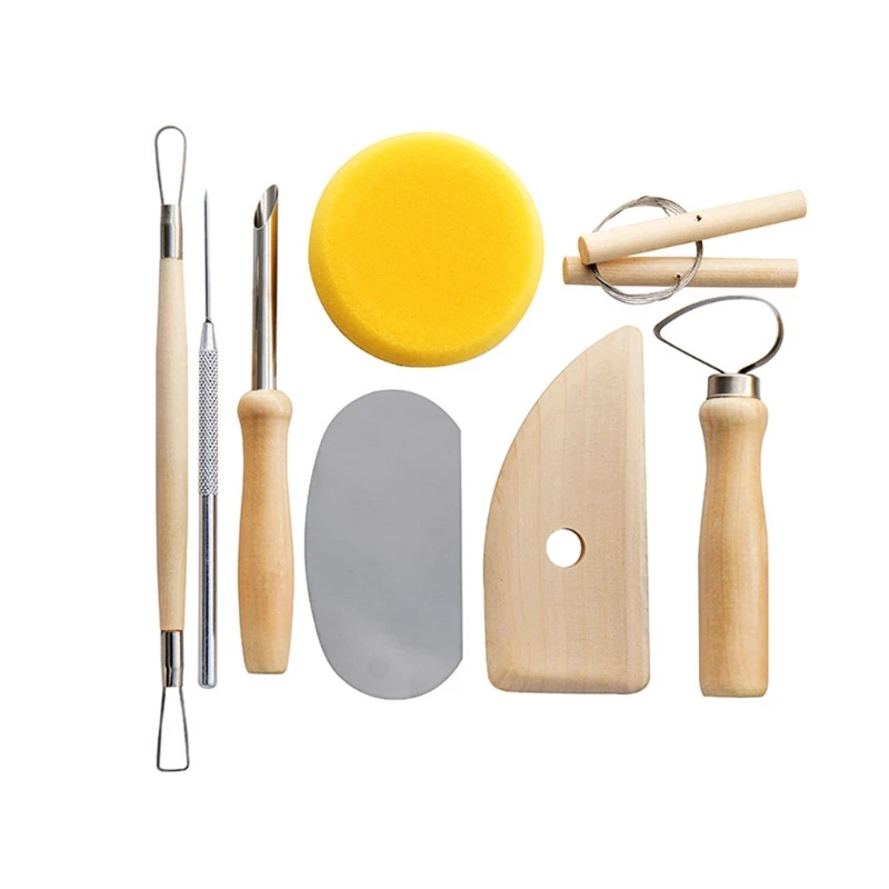 45Pcs/Set Ceramic Clay Modeling Tools, Pottery Clay Sculpting Kit, Double Sided Clay Doll Brush Drill Pen for Beginners
45Pcs/Set Ceramic Clay Modeling Tools, Pottery Clay Sculpting Kit, Double Sided Clay Doll Brush Drill Pen for Beginners