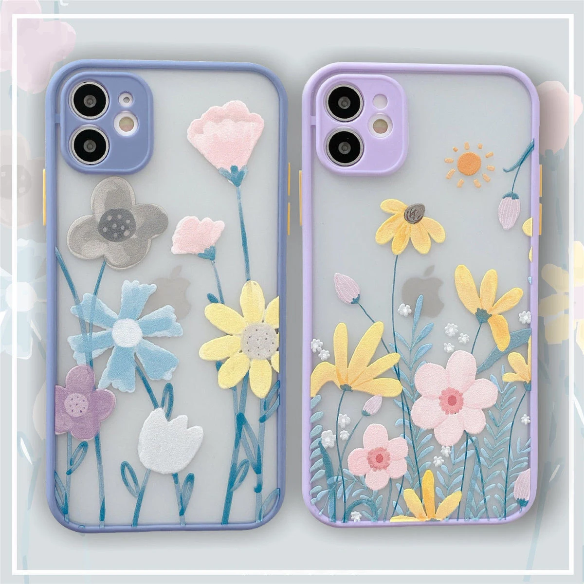Luxury Cute Colored Flower For iphone 11 pro max case X XR XS Max 7 8 Plus SE2020 Floral Matte Bumper Phone Cover Coque Funda
Luxury Cute Colored Flower For iphone 11 pro max case X XR XS Max 7 8 Plus SE2020 Floral Matte Bumper Phone Cover Coque Funda