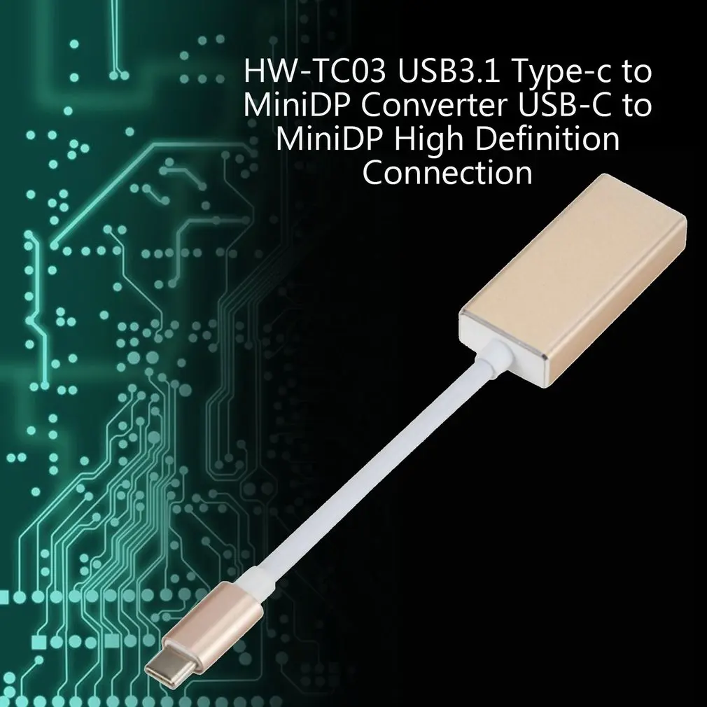 USB 3.1 Type C to mini DisplayPort Converter Standard DP USB-C Adapter for Macbook Pro Mini female | Электроника