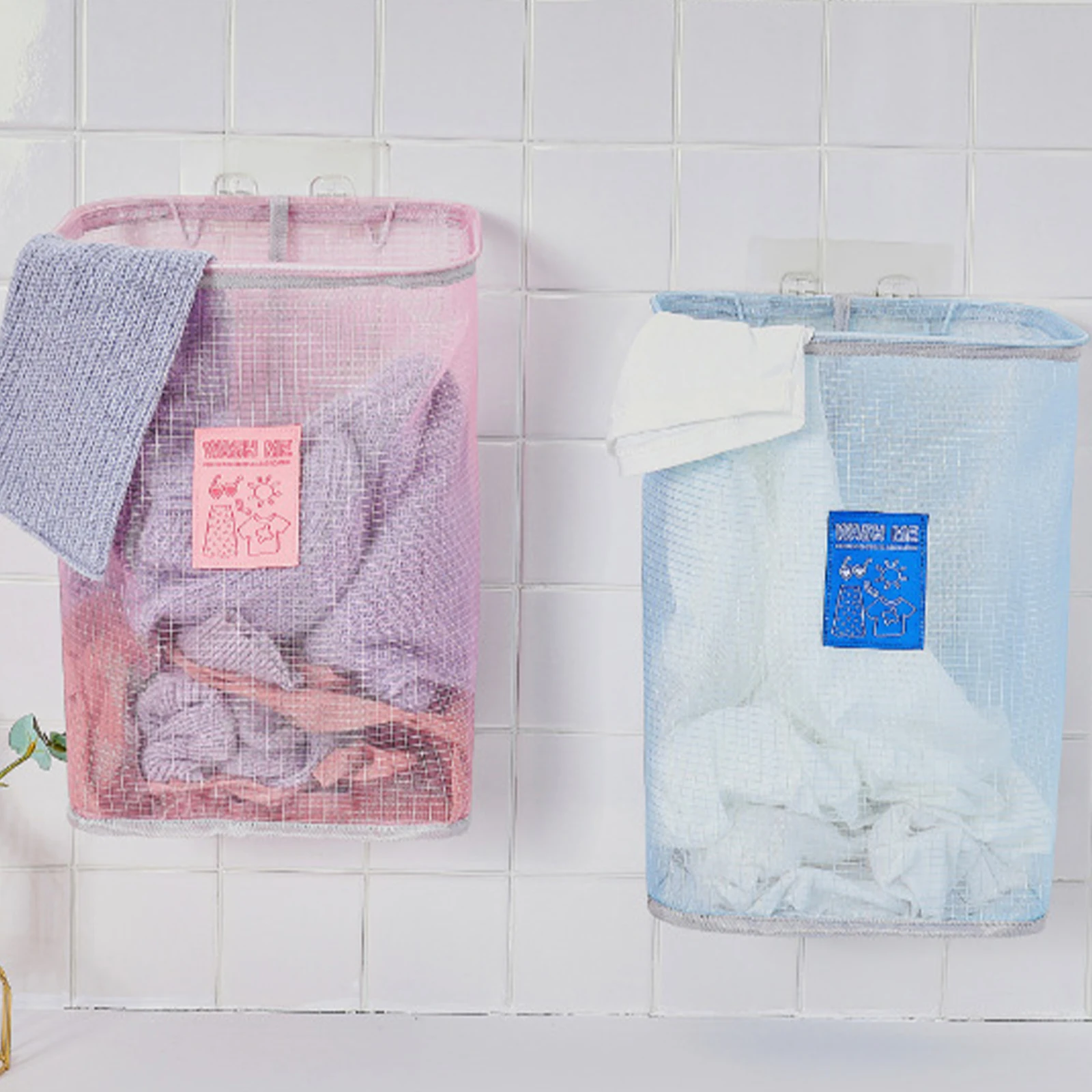 Wall Mounted Breathable Laundry Basket Foldable Dirty Clothes Basket Bathroom Clothes Storage Baskets Laundry Organizer
Wall Mounted Breathable Laundry Basket Foldable Dirty Clothes Basket Bathroom Clothes Storage Baskets Laundry Organizer
