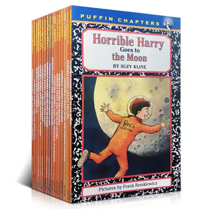 

20Pcs Original Children Popular Books Horrible Harry and The Christmas Surprise Colouring English Activity Story Picture Book
