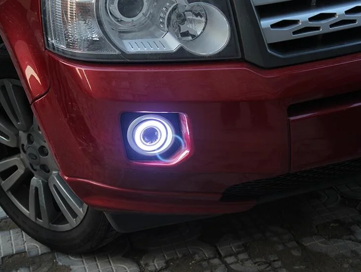 DRL COB angel eye (5 colors) + halogen fog lamp + projector lens + fog lamp cover for LAND ROVER rang rover freelander 2, 2pcs
DRL COB angel eye (5 colors) + halogen fog lamp + projector lens + fog lamp cover for LAND ROVER rang rover freelander 2, 2pcs