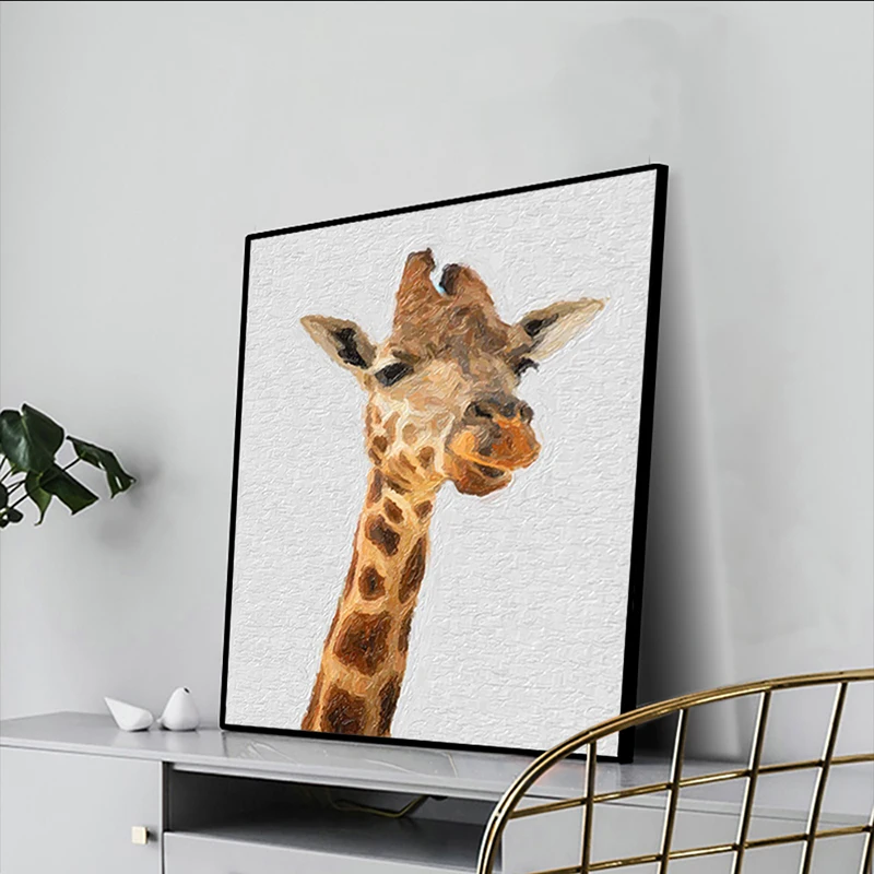 Cute Cartoon Giraffe Wall Poster Nursery Animal Canvas Painting Art Nordic Children Picture for Living Room Baby Bedroom Decor
Cute Cartoon Giraffe Wall Poster Nursery Animal Canvas Painting Art Nordic Children Picture for Living Room Baby Bedroom Decor
