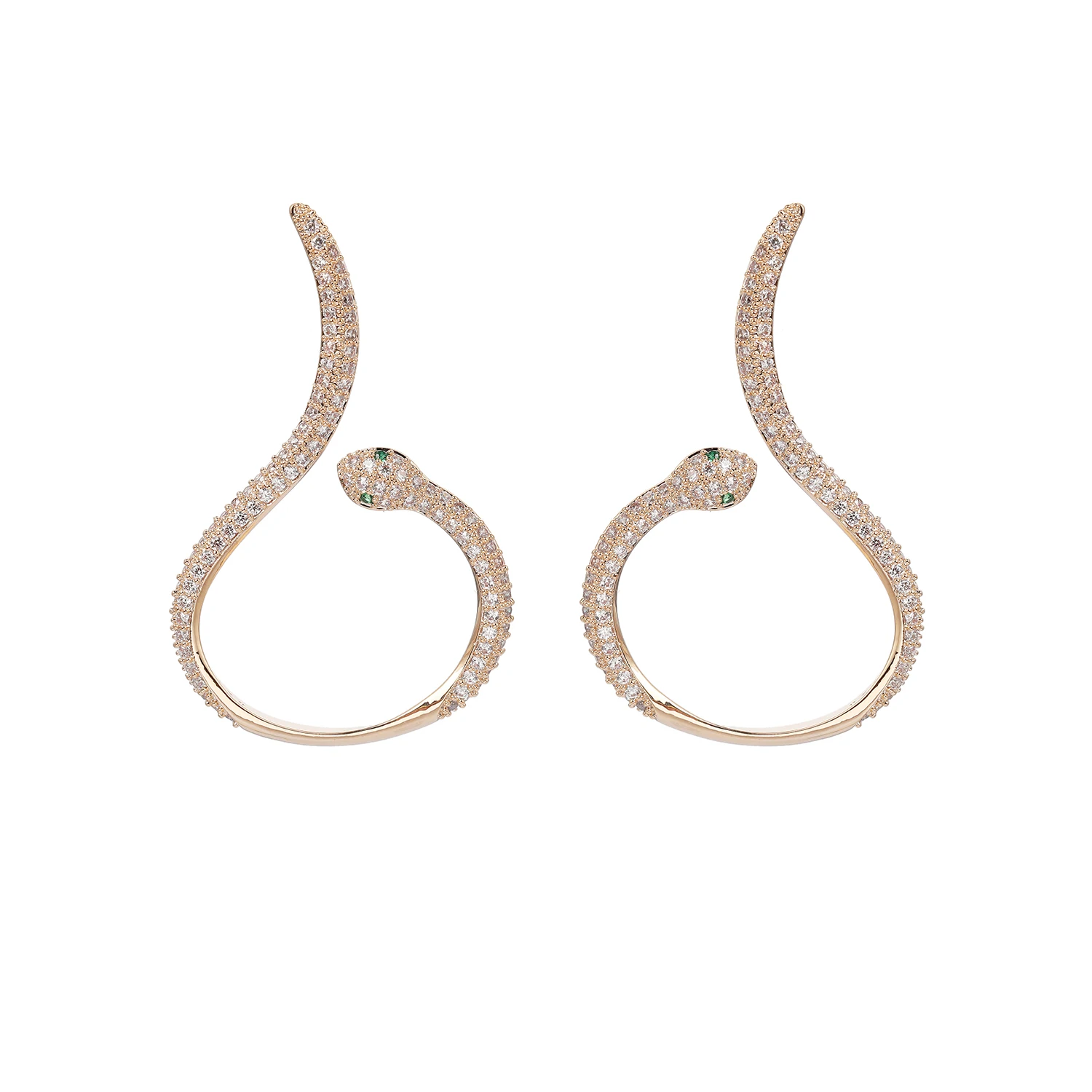 Cubic Zircon CZ Snake Dangle Earring for Women Girl Prom Jewelry with 925 Silver Pin CE11351
Cubic Zircon CZ Snake Dangle Earring for Women Girl Prom Jewelry with 925 Silver Pin CE11351