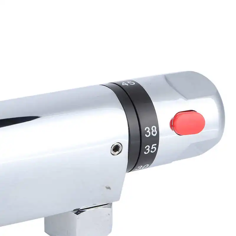 Electric Valve Modern Chrome Thermostatic Shower Mixer Bar Replacement Valve Outlet Home Bathroom Accessory Electric Magnetic
Electric Valve Modern Chrome Thermostatic Shower Mixer Bar Replacement Valve Outlet Home Bathroom Accessory Electric Magnetic