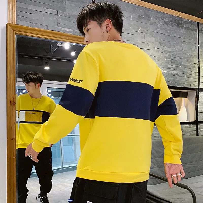 2020 New Fashion Simple Loose Round Neck Pullover Print Slim Bottoming Men's Hoodies Harajuku Streetwear
2020 New Fashion Simple Loose Round Neck Pullover Print Slim Bottoming Men's Hoodies Harajuku Streetwear