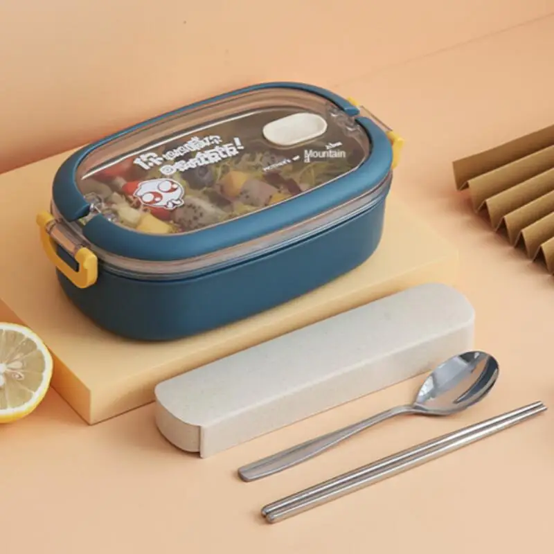 Stainless Steel Insulated Lunch Box Microwave Heating Lunch Box With Tableware Bento Food Container Storage Breakfast Boxes
Stainless Steel Insulated Lunch Box Microwave Heating Lunch Box With Tableware Bento Food Container Storage Breakfast Boxes