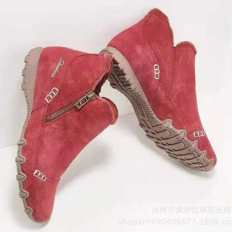 Winter 2021 New Womens Shoes Fashion Casual European and Beautiful Women Single Boots Plus Velvet Warm Cotton Ankle Boots
Winter 2021 New Womens Shoes Fashion Casual European and Beautiful Women Single Boots Plus Velvet Warm Cotton Ankle Boots
