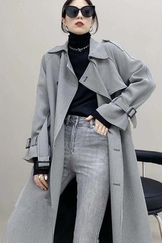 New 2021 big size Women Long sleeve double breasted trench overcoats female winter cloths
New 2021 big size Women Long sleeve double breasted trench overcoats female winter cloths