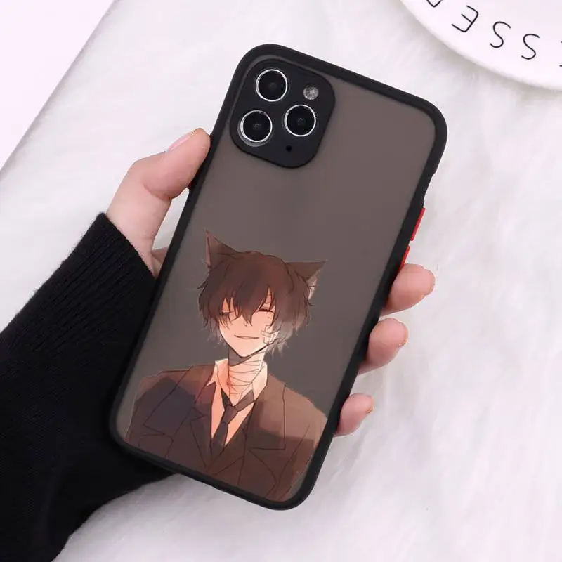 Bungo Stray Dogs anime cute Phone Case Matte Transparent for iPhone 7 8 11 12 s mini pro X XS XR MAX Plus cover funda
Bungo Stray Dogs anime cute Phone Case Matte Transparent for iPhone 7 8 11 12 s mini pro X XS XR MAX Plus cover funda