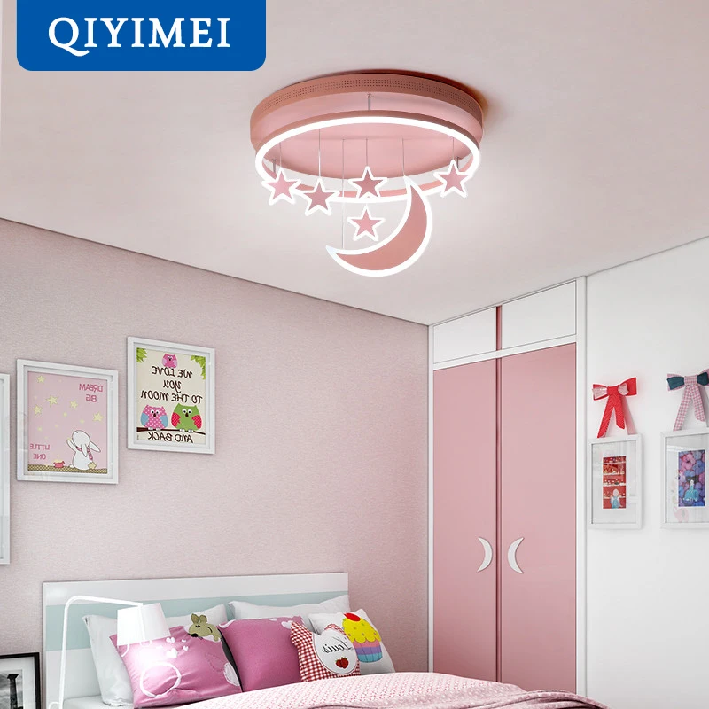 New Ceiling Lights Girl Children Room Bedroom Modern LED Lighting Surface Mount Remote Control Indoor Lamp Lampara Techo
New Ceiling Lights Girl Children Room Bedroom Modern LED Lighting Surface Mount Remote Control Indoor Lamp Lampara Techo