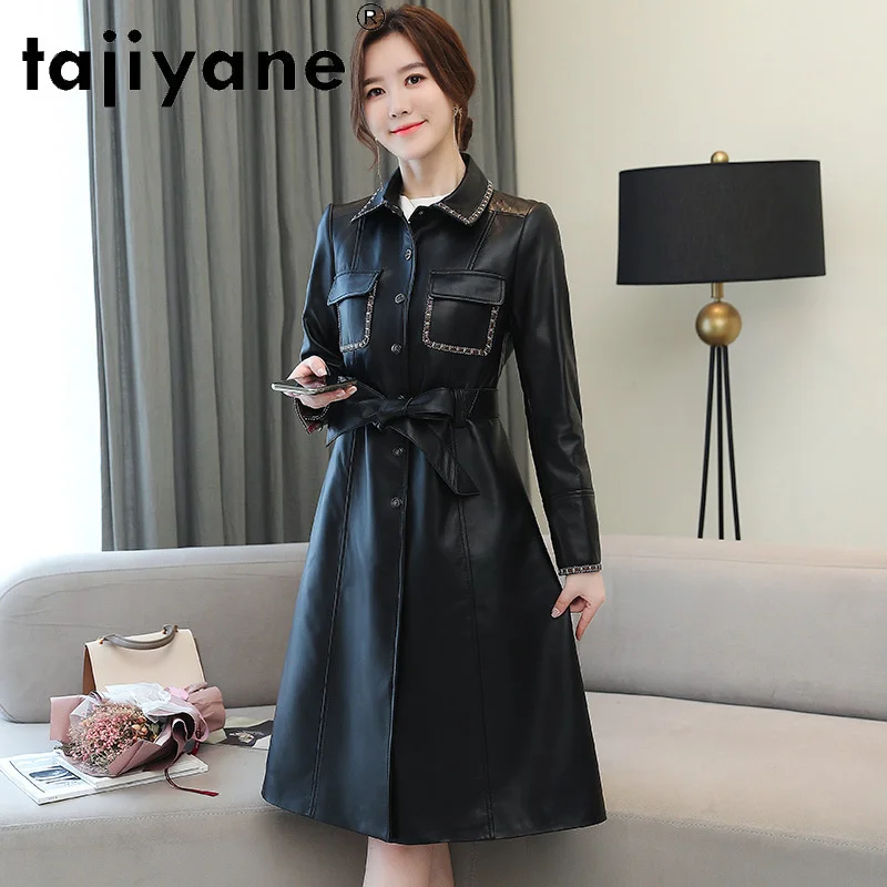 Jacket Sheepskin Real Women Genuine Leather Coat Autumn 2021 Female Sheep Skin Clothes Woman Long Coats Casacos TN786
Jacket Sheepskin Real Women Genuine Leather Coat Autumn 2021 Female Sheep Skin Clothes Woman Long Coats Casacos TN786