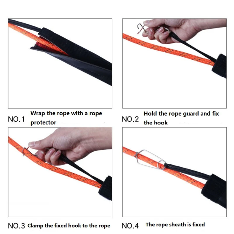 Outdoor Noose Retaining Rope Anti-Wear Cover Climbing Rope Adventure Gear Rope Protection Cover
Outdoor Noose Retaining Rope Anti-Wear Cover Climbing Rope Adventure Gear Rope Protection Cover