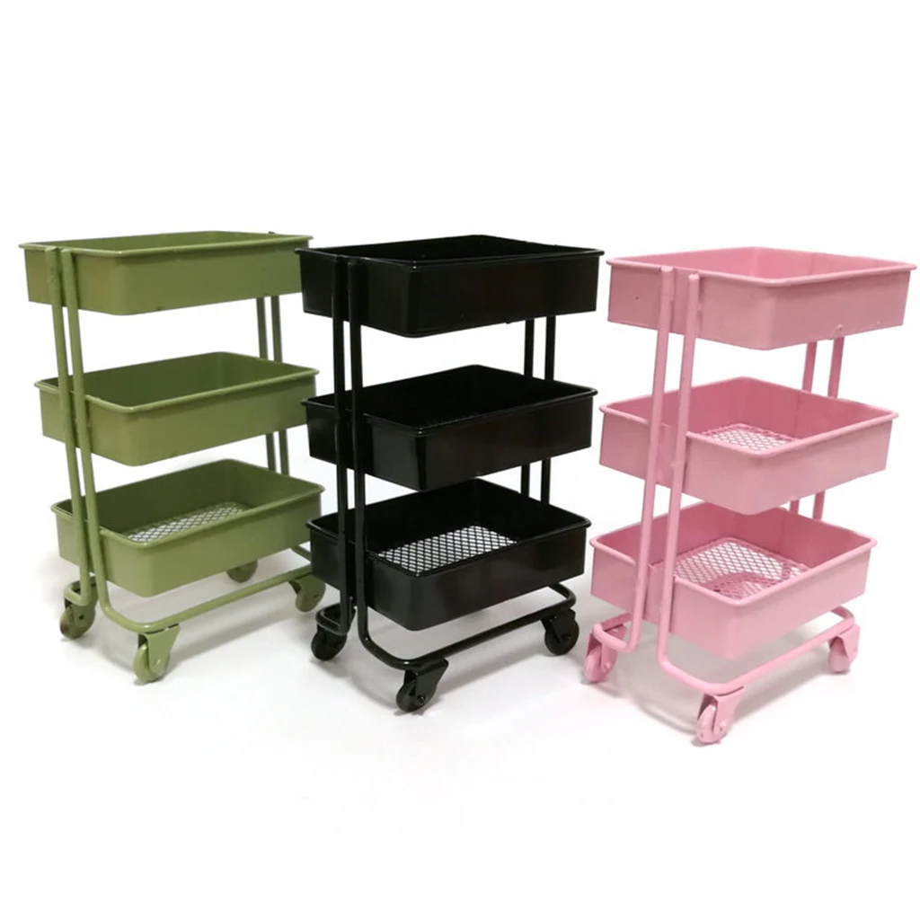 Miniature Dollhouse Metal Display Shelf with 4 Wheels Room Furniture 1/12 Scale
Miniature Dollhouse Metal Display Shelf with 4 Wheels Room Furniture 1/12 Scale