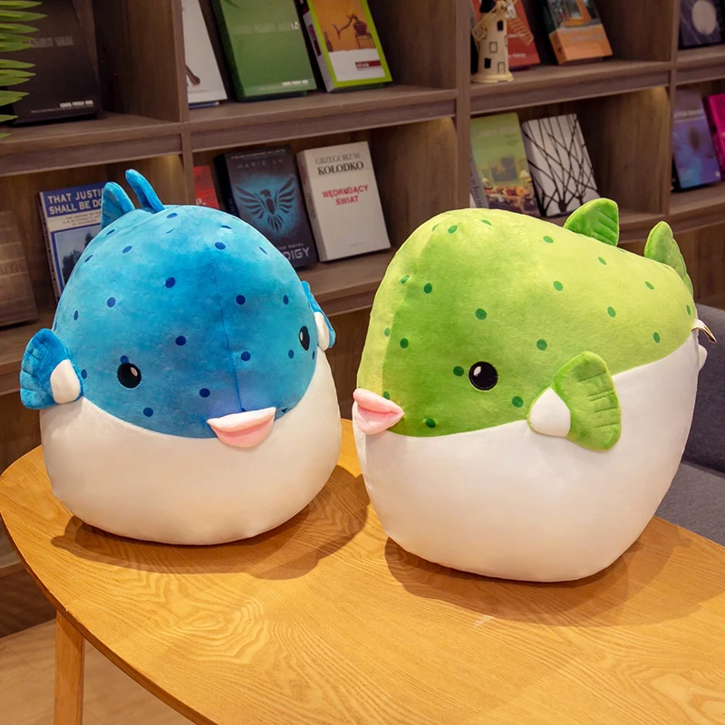 30/35cm high quality cute cartoon puffer fish plush animal toy pillow doll is a birthday gift for children and boy and girl frie
30/35cm high quality cute cartoon puffer fish plush animal toy pillow doll is a birthday gift for children and boy and girl frie