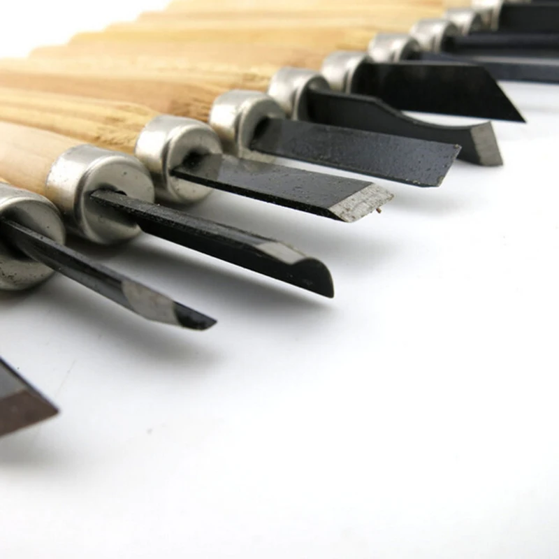 12pcs/10pcs/6pcs/3pcs Professional Wood Carving Chisel Knife Hand Tool Set for Basic Detailed Carving Woodworkers Gouges GYH
12pcs/10pcs/6pcs/3pcs Professional Wood Carving Chisel Knife Hand Tool Set for Basic Detailed Carving Woodworkers Gouges GYH