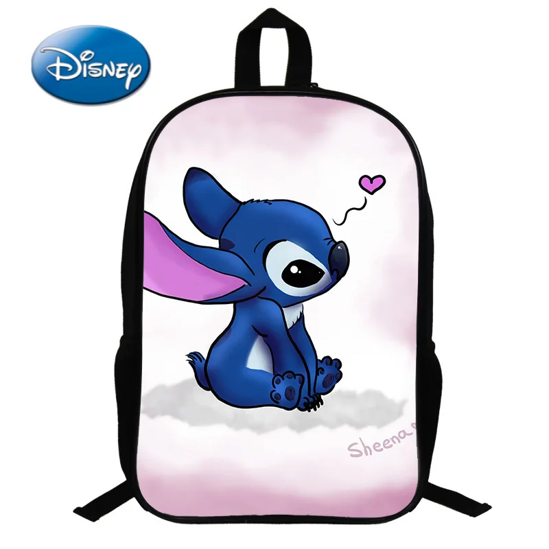 

Детский рюкзак с мультипликационными героями Диснея, вместительный ранец для мальчиков и девочек, сумка для ноутбука, милая школьная сумка,...