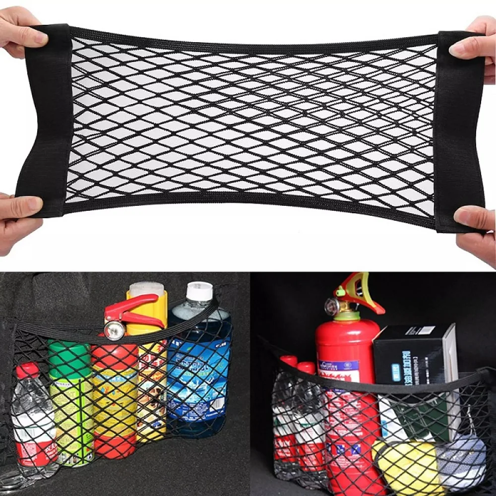 Universal Storage Bag Pocket Cage Auto Organizer Seat Back Bag Car Back Rear Mesh Trunk Seat Elastic String Net Magic Sticker
Universal Storage Bag Pocket Cage Auto Organizer Seat Back Bag Car Back Rear Mesh Trunk Seat Elastic String Net Magic Sticker