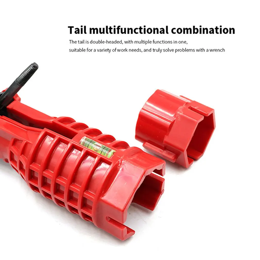 Faucet Flume Wrench Spanner Anti-slip Kitchen Sink Repair Wrench Bathroom Faucet Assembly Plumbing Installation Wrench
Faucet Flume Wrench Spanner Anti-slip Kitchen Sink Repair Wrench Bathroom Faucet Assembly Plumbing Installation Wrench