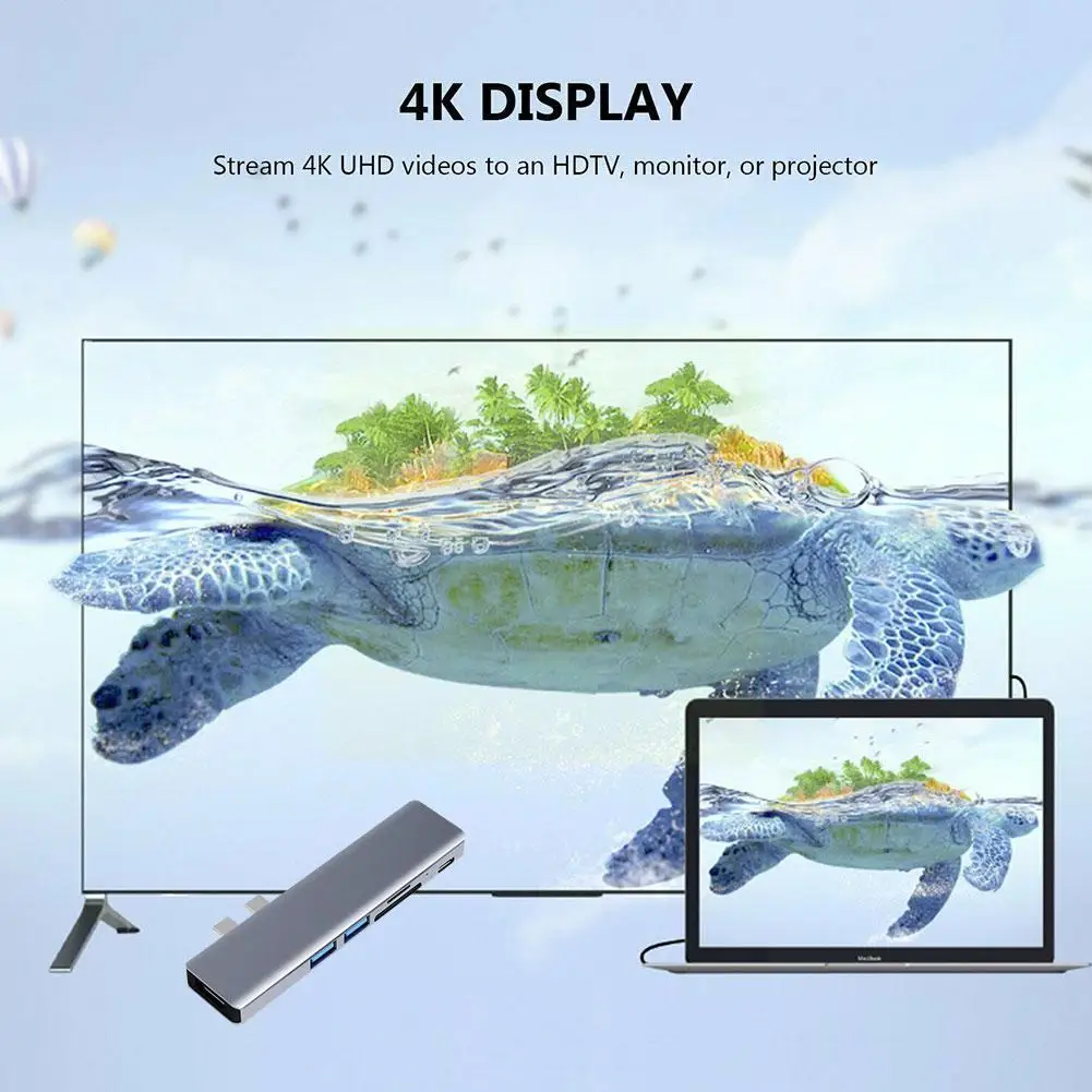 For Card Reader HD Docking Station Seven-in-one Dual-head Adapter Station Reader Card Multi-function Docking Multi-port S6E7
For Card Reader HD Docking Station Seven-in-one Dual-head Adapter Station Reader Card Multi-function Docking Multi-port S6E7