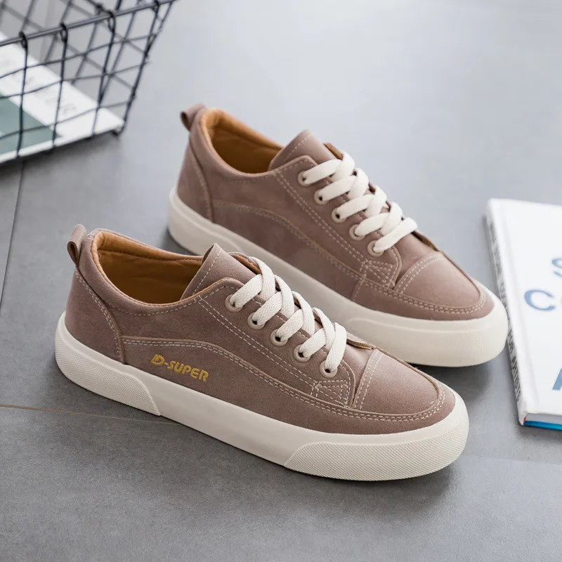 Woman Shoes New Fashion Casual Suede Leather Shoes Women Casual Breathable Color Classic Black Ladies Shoes women's Sneakers
Woman Shoes New Fashion Casual Suede Leather Shoes Women Casual Breathable Color Classic Black Ladies Shoes women's Sneakers