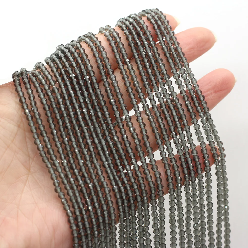 Faceted Stone Beads Gray Spinels Stone Beads for Jewelry Making DIY Bracelet Necklace Earring Accessories Women Gift Size 3mm
Faceted Stone Beads Gray Spinels Stone Beads for Jewelry Making DIY Bracelet Necklace Earring Accessories Women Gift Size 3mm