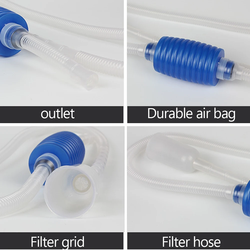 1Pc Semi-automatic Aquarium Clean Vacuum Water Change Changer Gravel Aquarium Simple Fish Tank Vacuum Siphon Pump Cleaner
1Pc Semi-automatic Aquarium Clean Vacuum Water Change Changer Gravel Aquarium Simple Fish Tank Vacuum Siphon Pump Cleaner