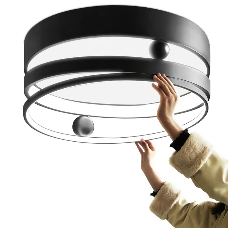 Modern Minimalist Bedroom Lamp Northern European-Style Lamps Creative Corridor Aisle Lights LED Planetary Ceiling Lamp
Modern Minimalist Bedroom Lamp Northern European-Style Lamps Creative Corridor Aisle Lights LED Planetary Ceiling Lamp